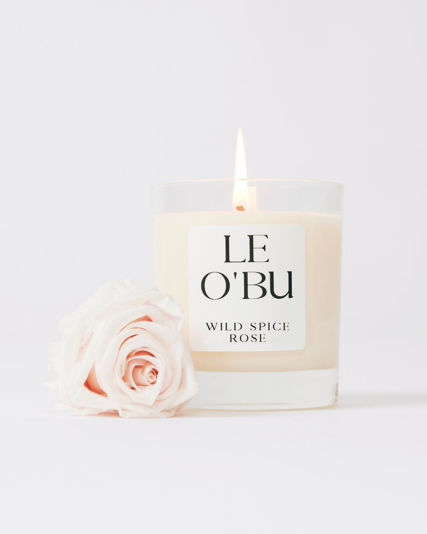 'Wild Spice Rose' (220 g candle)